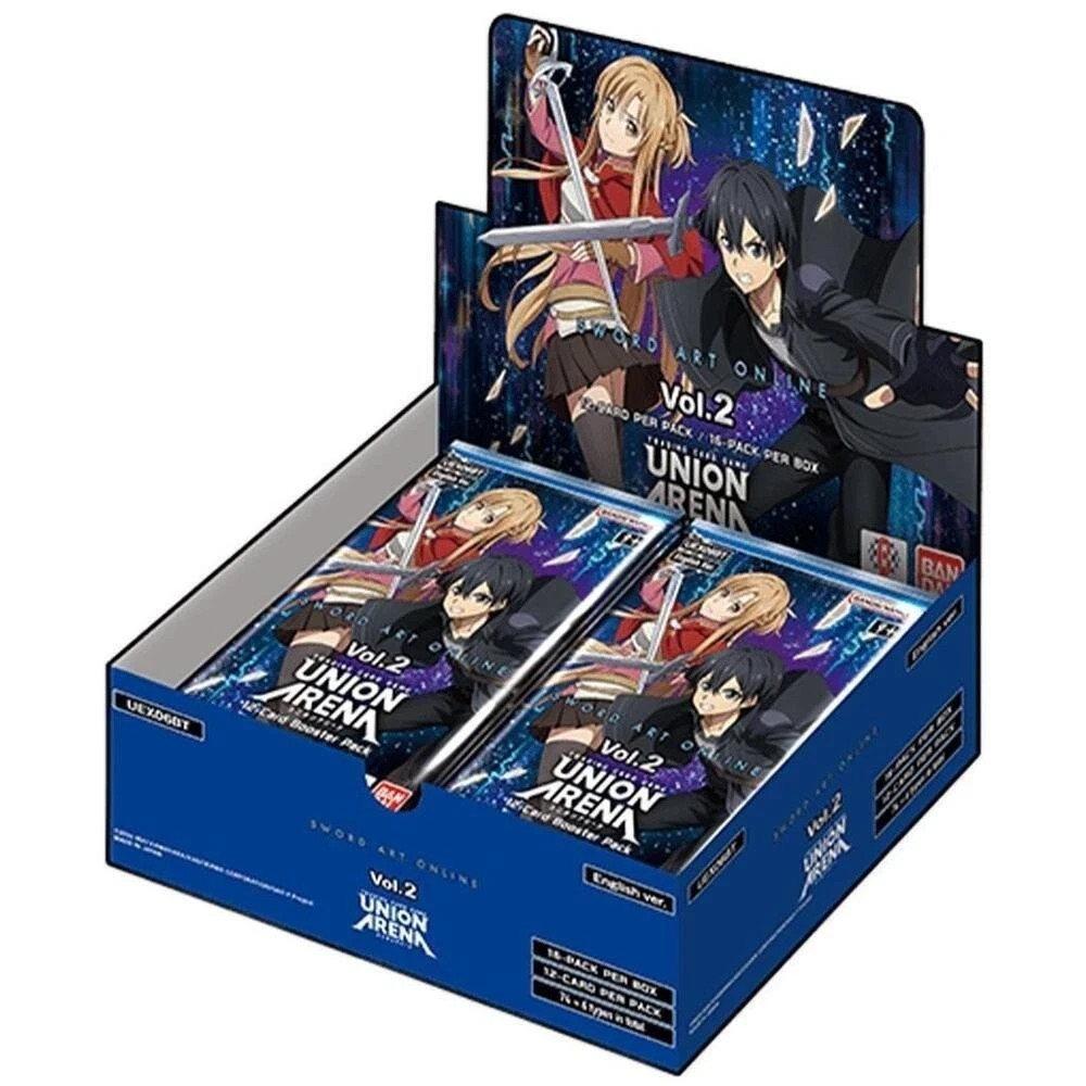 Union Arena TCG Sword Art Online Vol.2 - Booster Box Sealed English