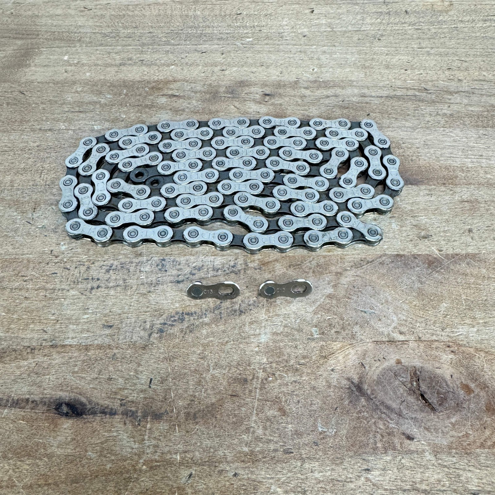 Campagnolo Ekar C13 13-Speed 112 Links Silver Gravel Bike Chain with C-Link 231g