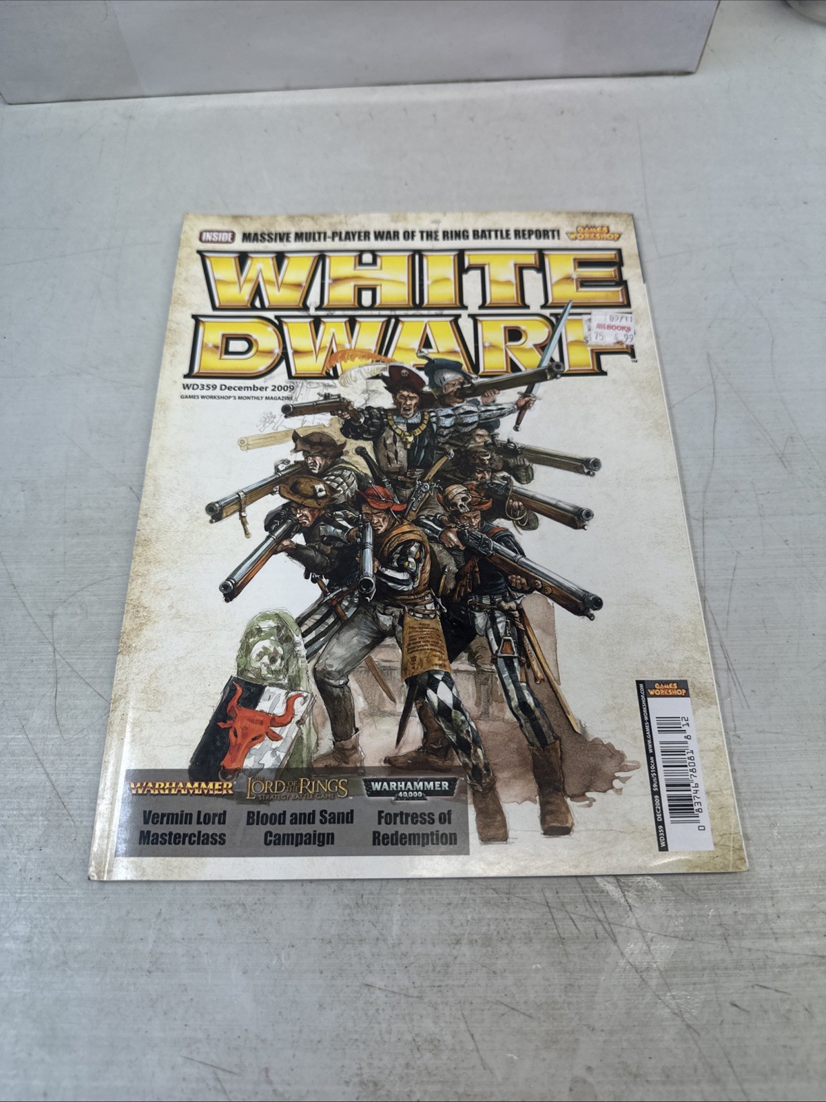 Games Workshop Monthly Magazine White Dwarf 359 December 2009 Warhammer 40k Lotr