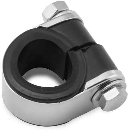 Bikers Choice Chrome Handlebar Gauge Clamp Universal Custom 666761
