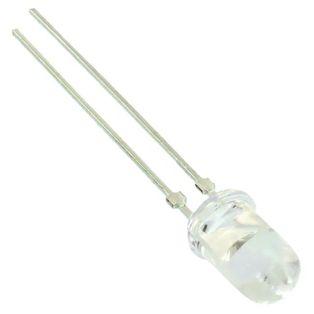 Pack of 10 TLHF5800 LED Orange Clear 5mm T/H Radial