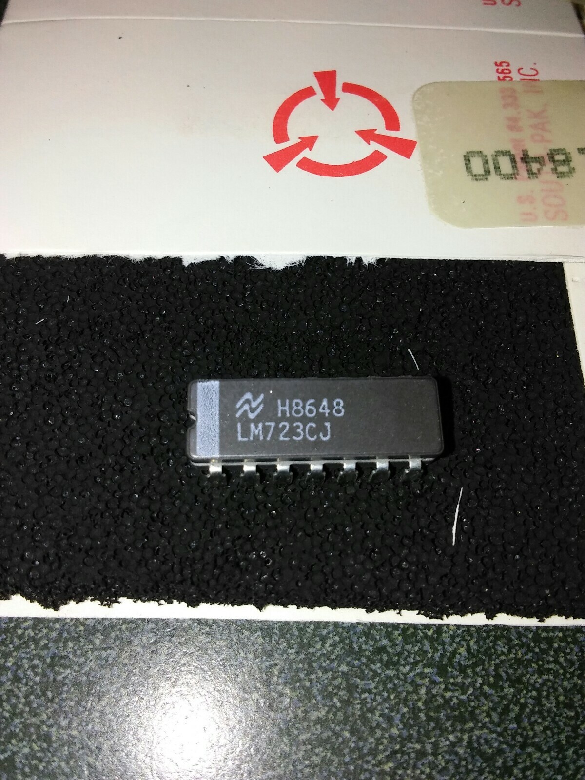 6 LM723CJ VOLTAGE REGULATOR CHIPS. WILLIAMS / DATA EAST PINBALL MACHINE. ARCADE