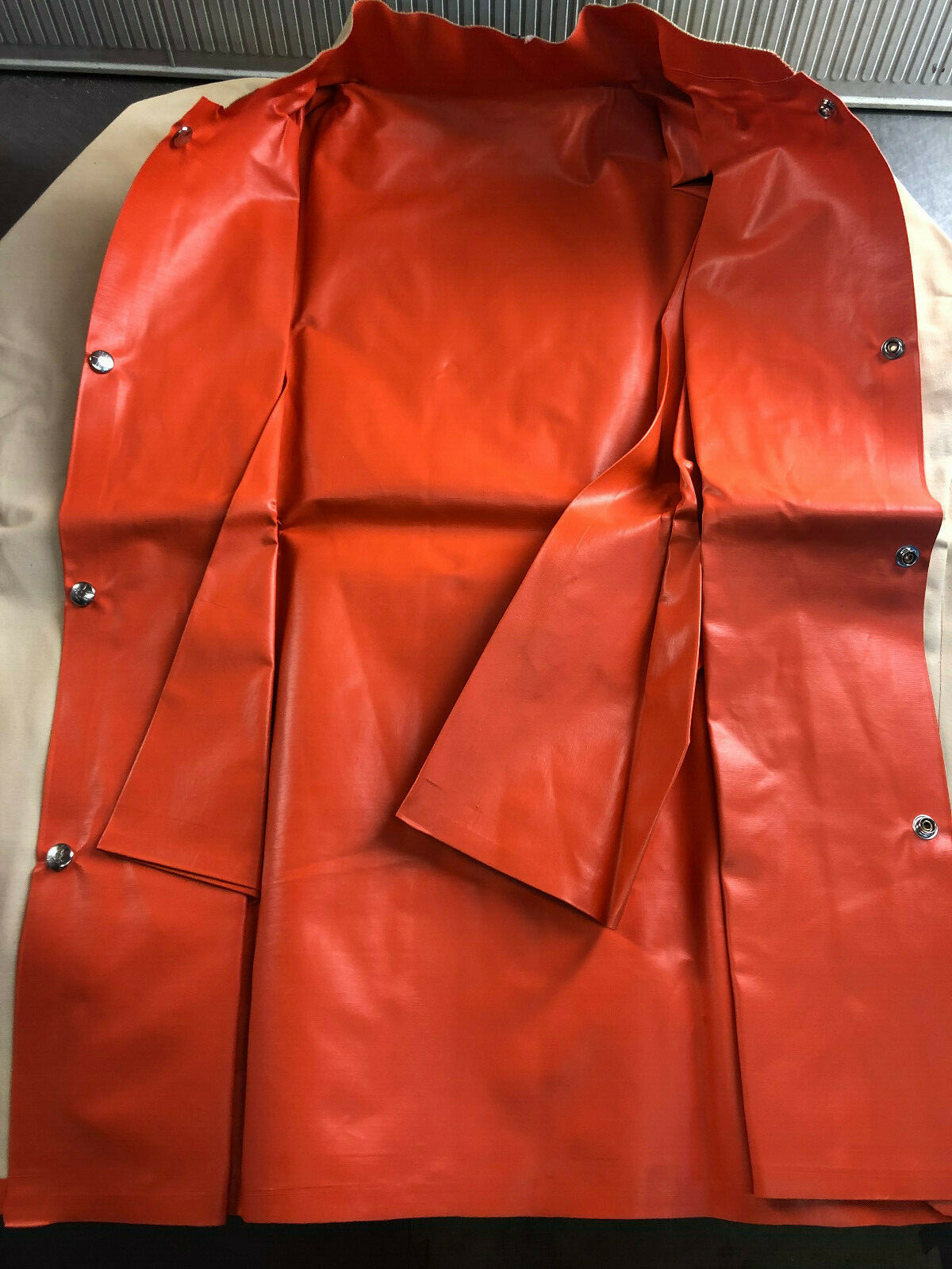 Vintage RAINFAIR Vultex Jacket - Orange - Medium - Waterproof - Great Condition!