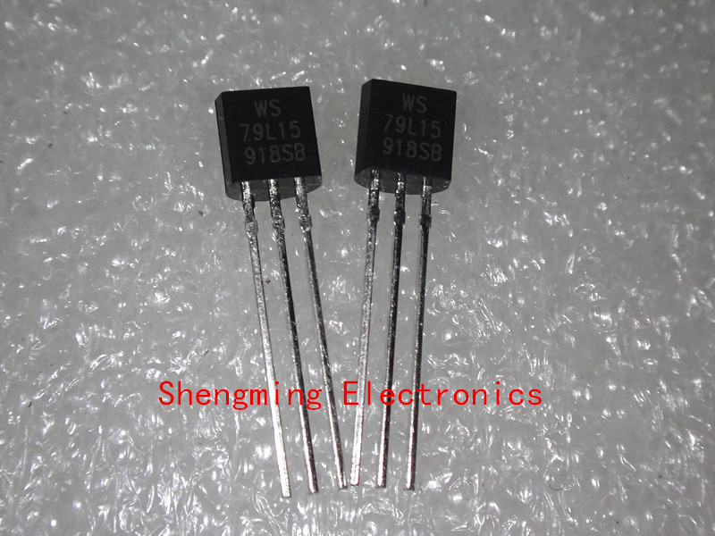 10PCS WS79L15 79L15 Voltage Regulator -15V TO-92