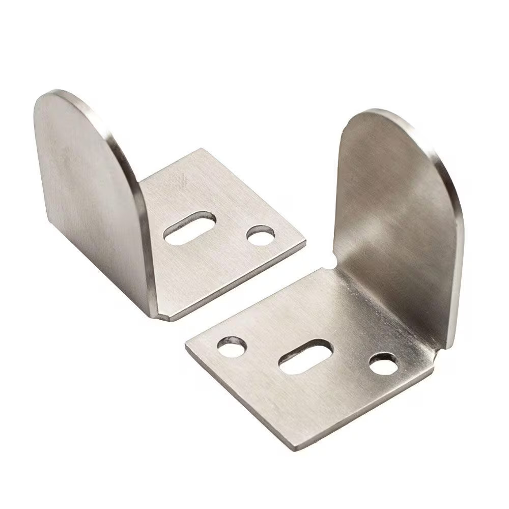 Stainless Steel Adjustable Floor Guides for Wood Doors