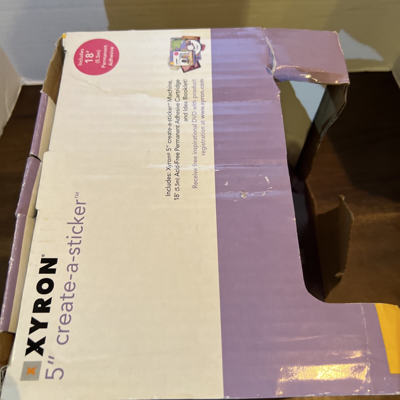 XYRON 5” Create-a-Sticker Sticker Maker Machine Model 500