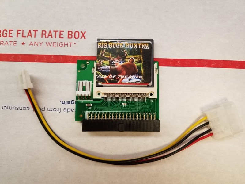 BUCK HUNTER CALL OF THE WILD COMPACT FLASH CARD (NEW)