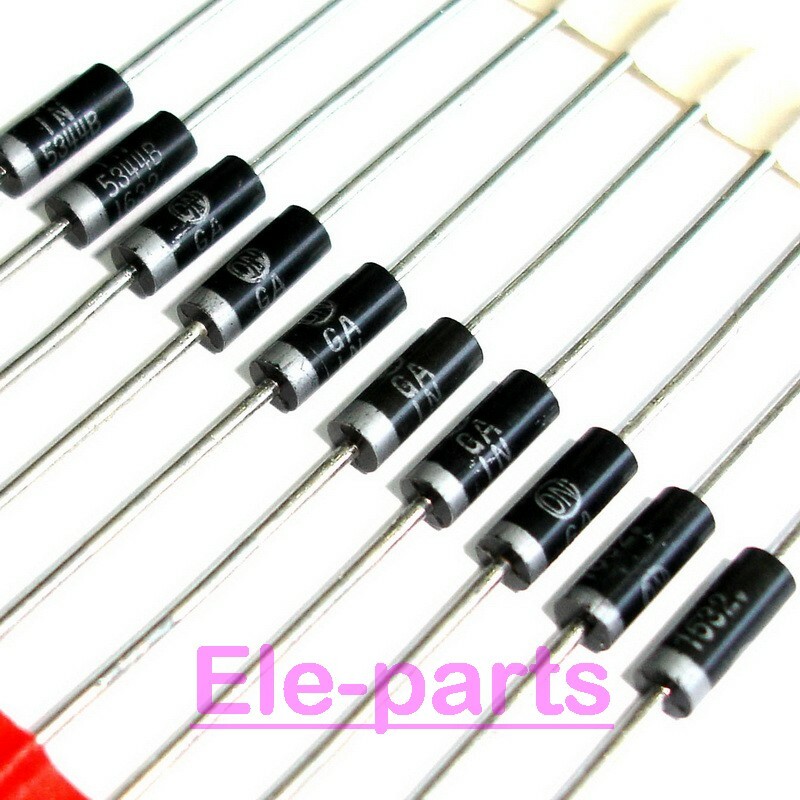 100 PCS 1N5393 DO-15  200V 1.5A Silicon Rectifiers
