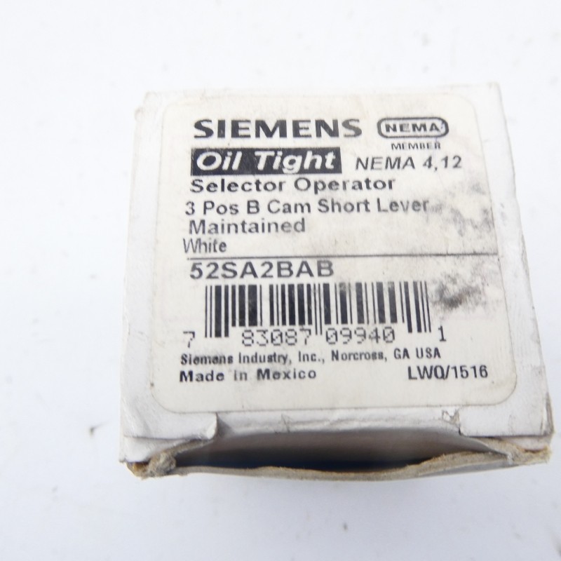 SIEMENS 52SA2BAB NSMP