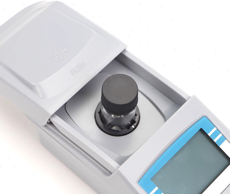 Digital Turbidity Meter with Turbidity Solution 7 Sample Vials 0-1000NTU