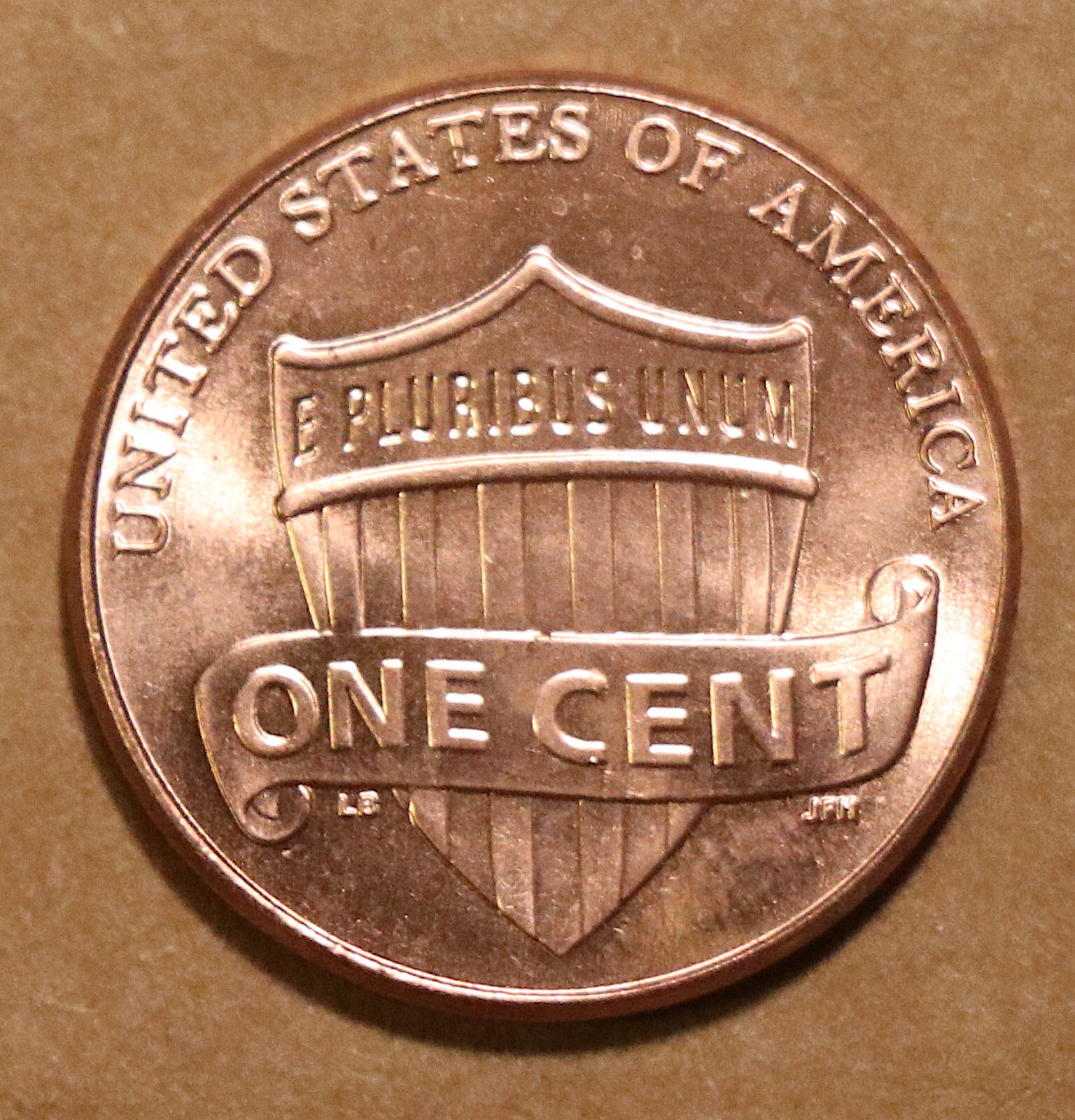 2015 Lincoln Shield cents BU
