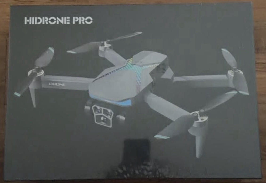HIDRONE PRO Avoid Obstacles Foldable Quadcopter Drone, Gray/Black, NO.LF800