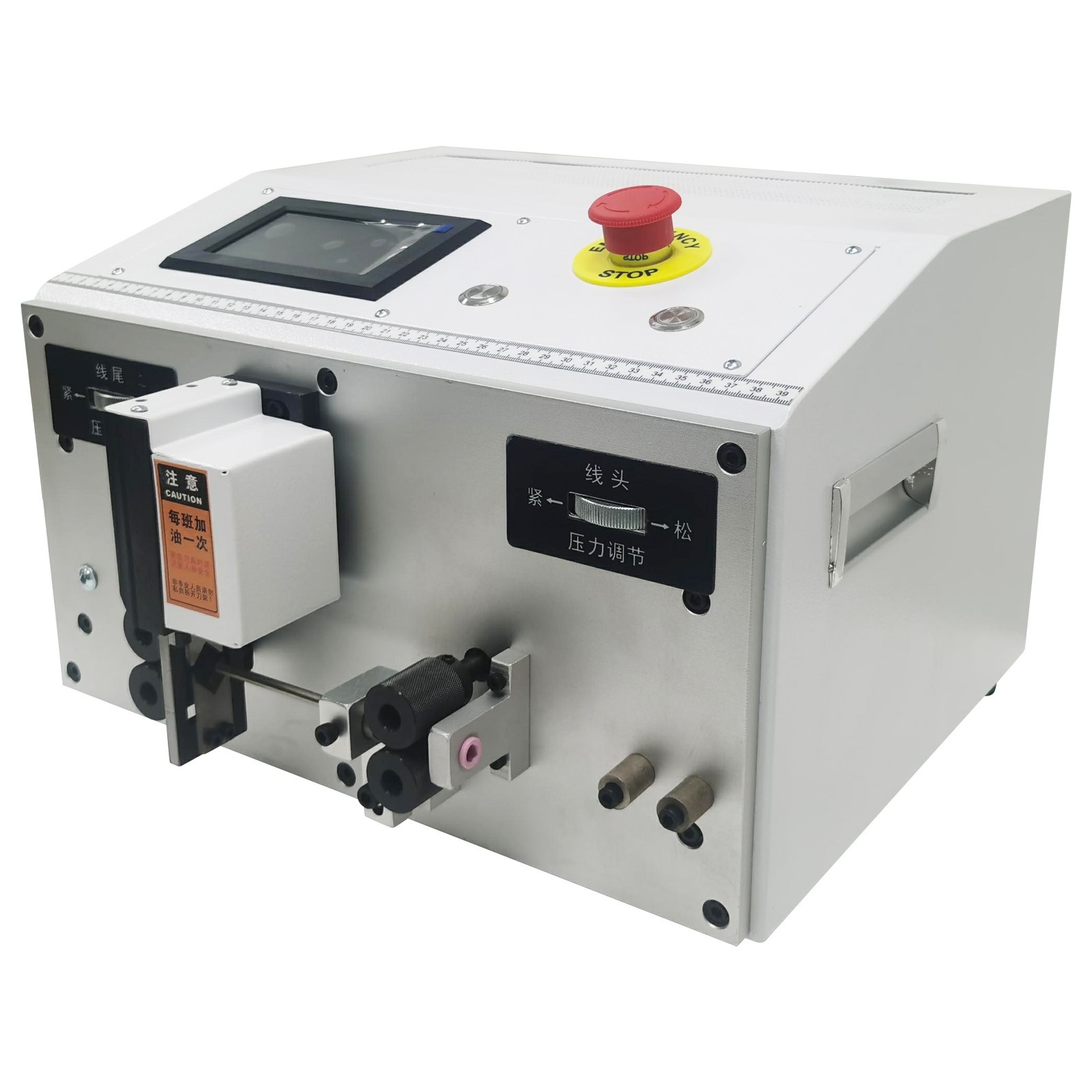 Automatic Wire Peeling Stripping machine Cable Cutter Length Adjust Touchscreen