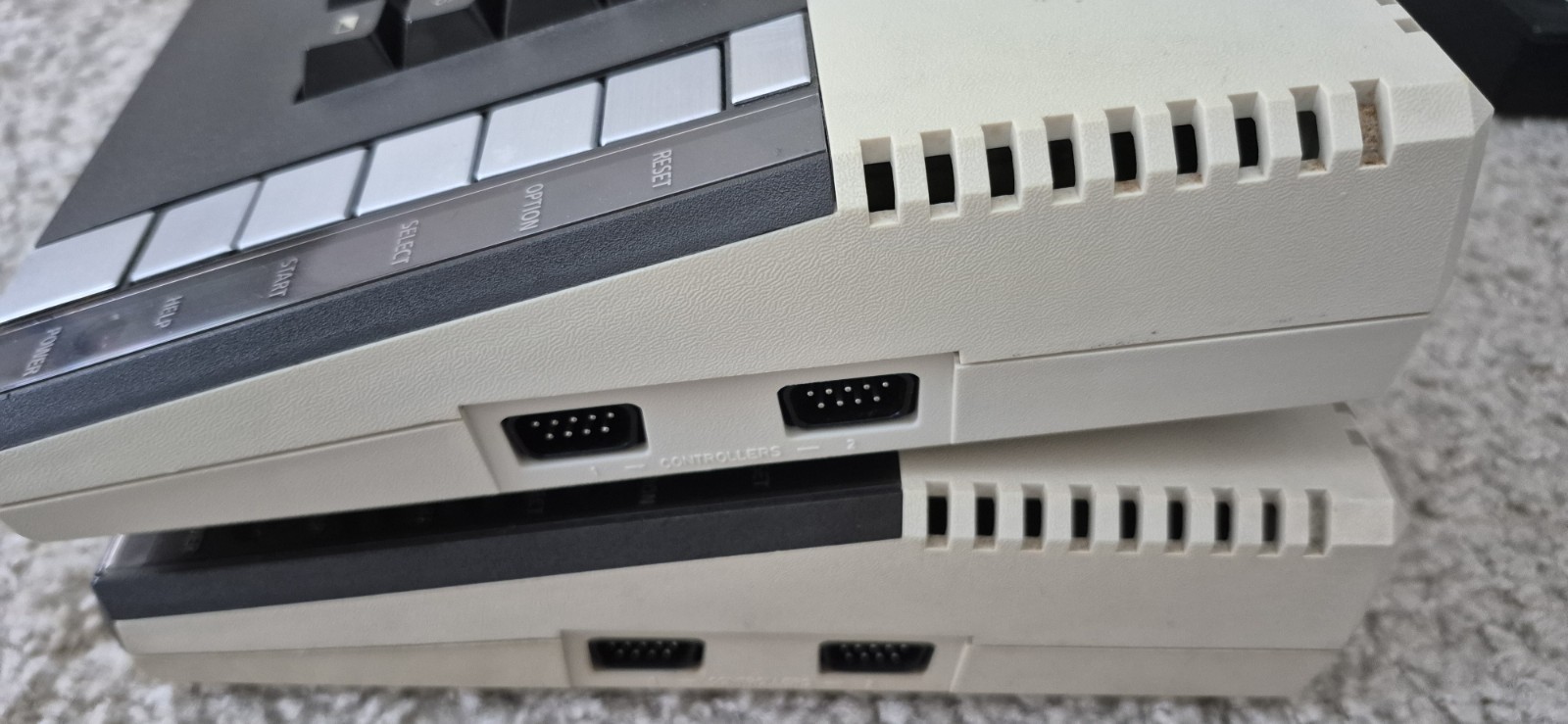 2 x Atari 800XL Computers With SDrive-Max,SIO2SD,1Power Supply,1Controller,AS IS