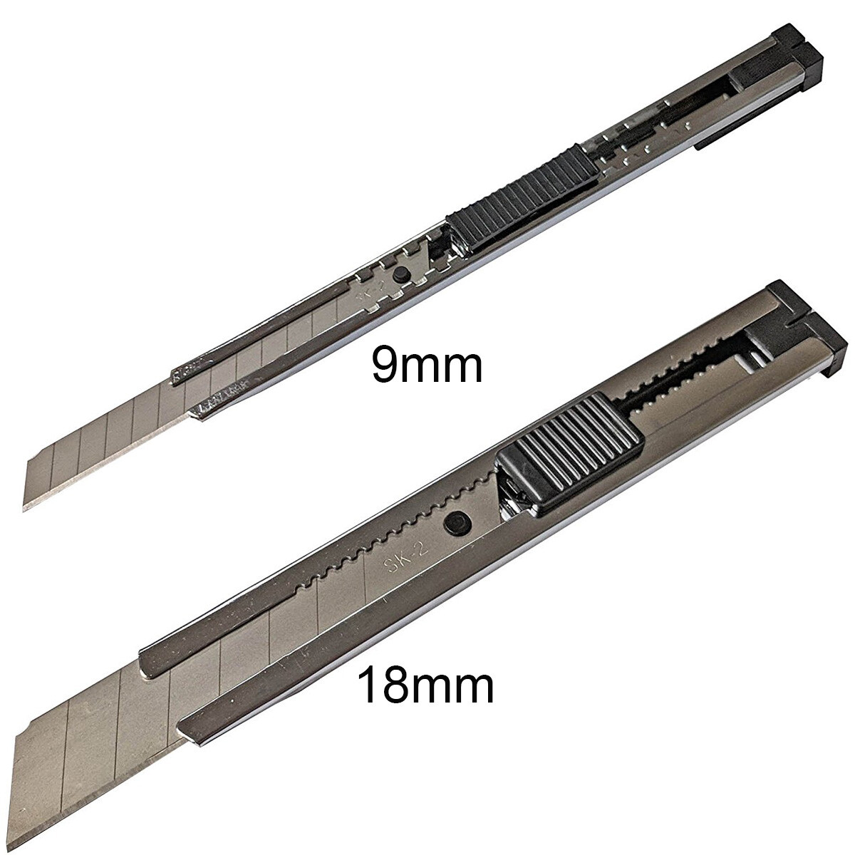 Precision Blade Metal Retractiable Utility Knives - Electriduct