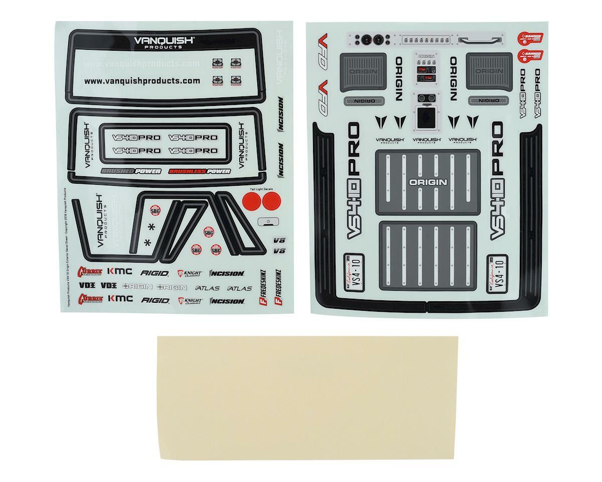 Vanquish Products VS4-10 Origin Halfcab Body Set (Clear) [VPS10121]