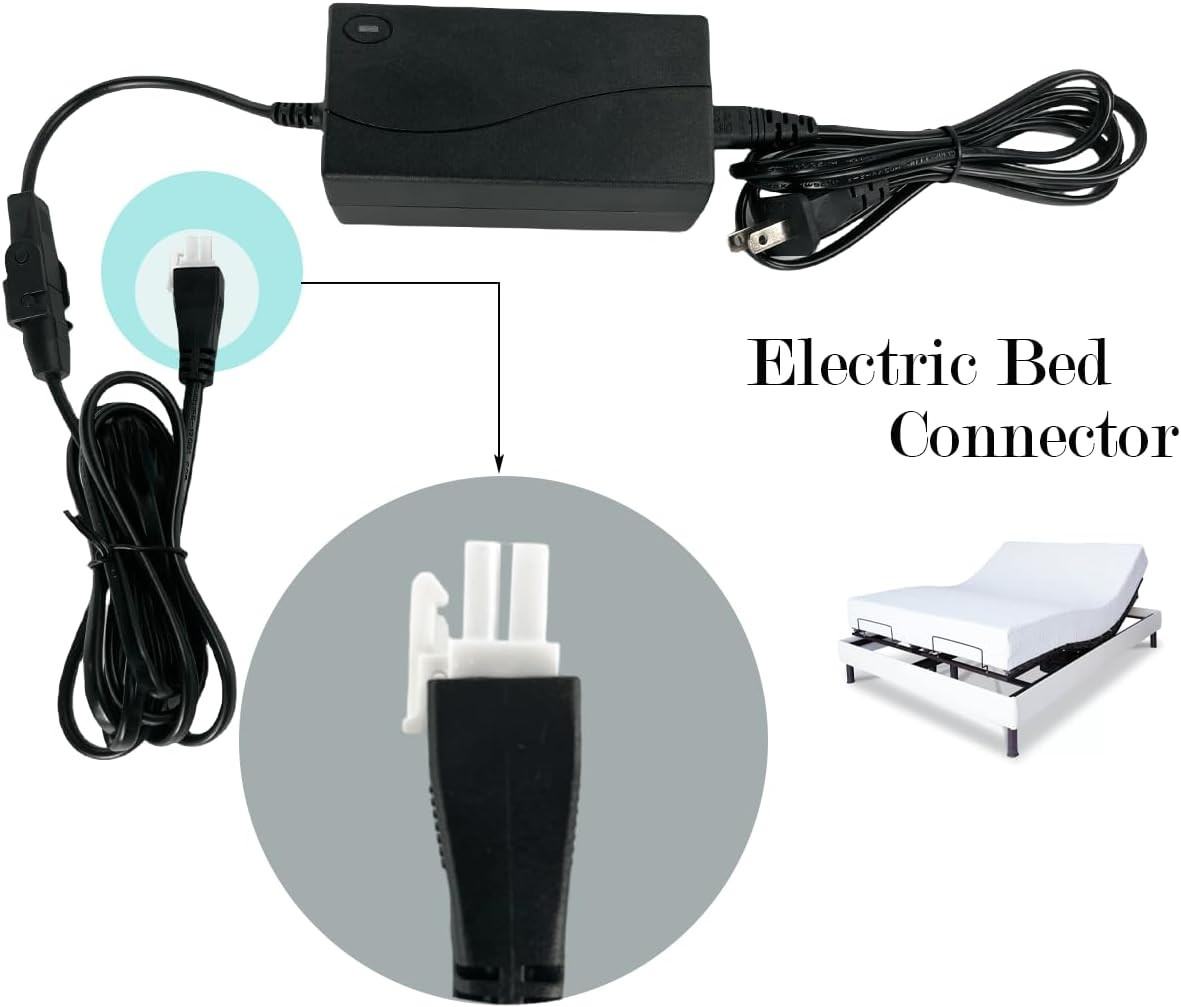 Adjustable Bed Parts Replacement Switching Power Supply, 29V Adjustable Bed Base