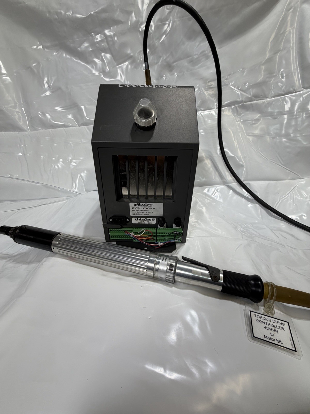 Acra Dyne Evolution Two Controller With Dc Electric Torque Tool