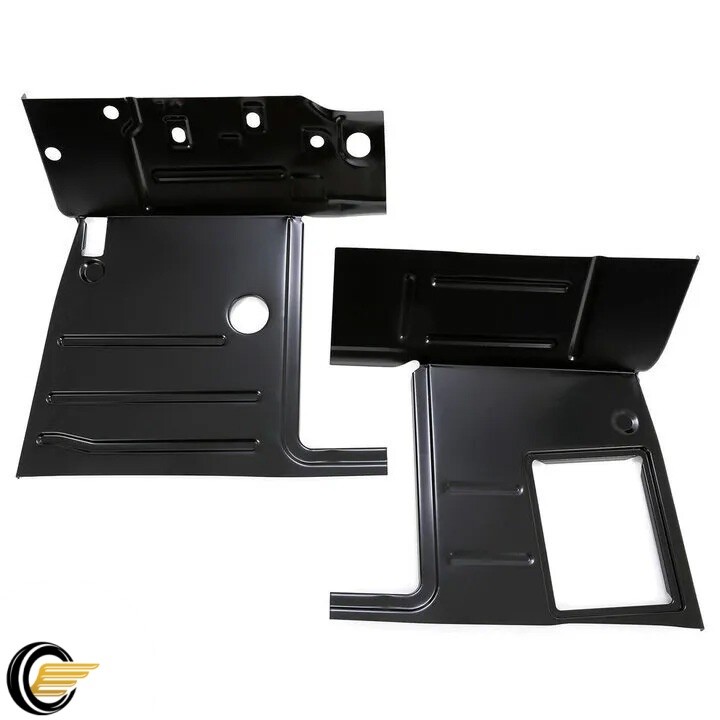For Chevrolet GMC Truck 1947-1954 1948 Left & Right Side Black Floor Pans