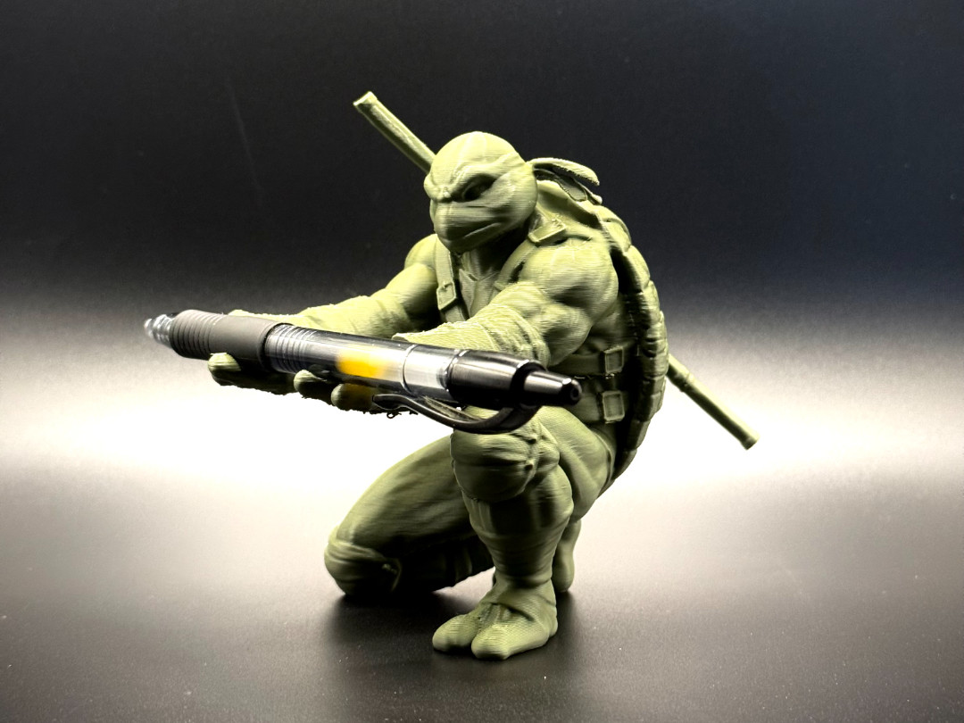 Ninja Turtles Donatello Pen Holder 3D Printed Desk Decor