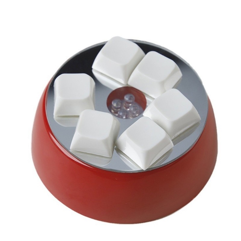 10PCS Original Full Resin Keycaps Smooth Surfaces Reflective Keycap Set