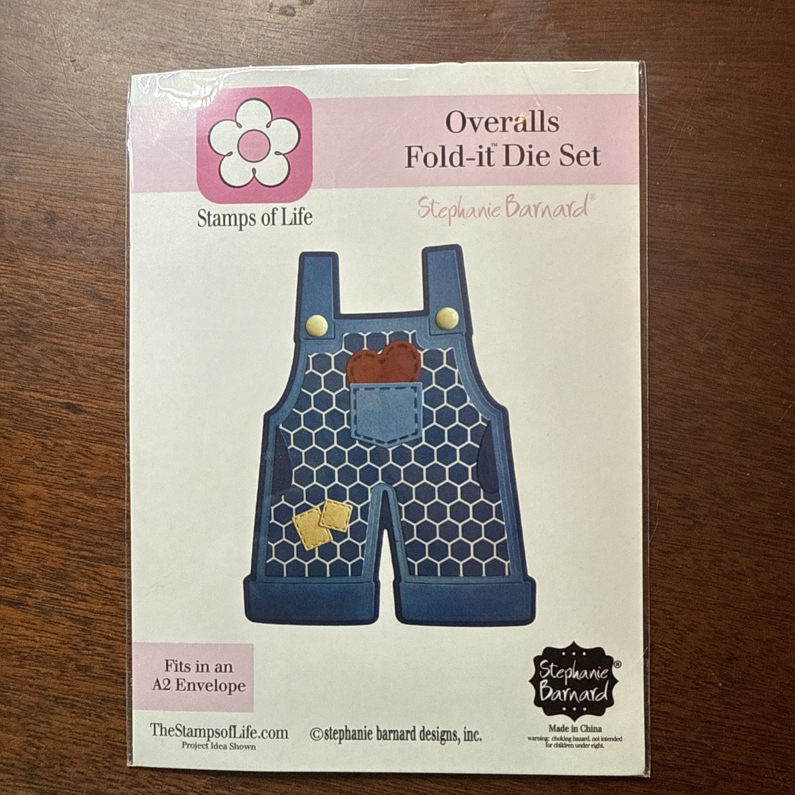 The Stamps Of Life Overalls Fold -It Die Set