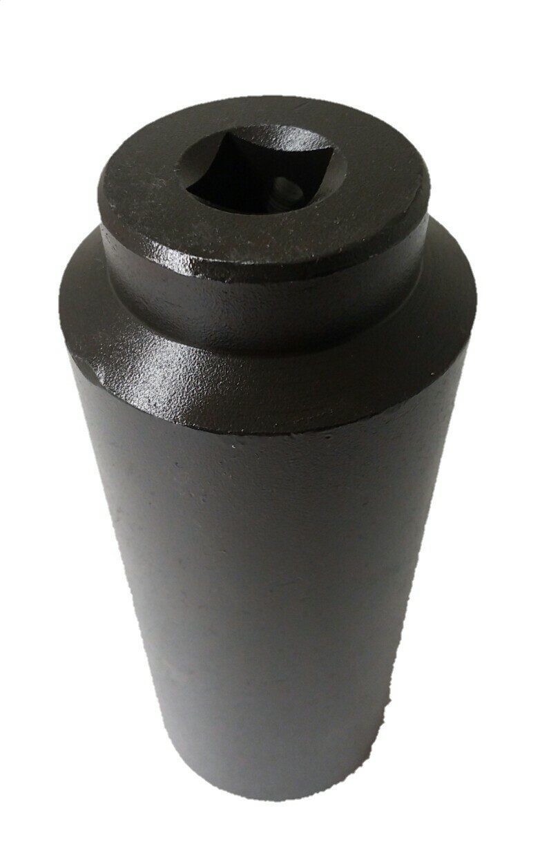 White USA Lineman socket 1/2" drive 1", 8 point impact socket, 3-1/2" Long New