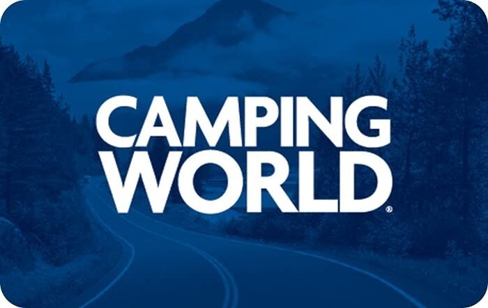 **60% off * $10 CAMPING WORLD eGift Card /No exp Date/Fast Delivery in Messages