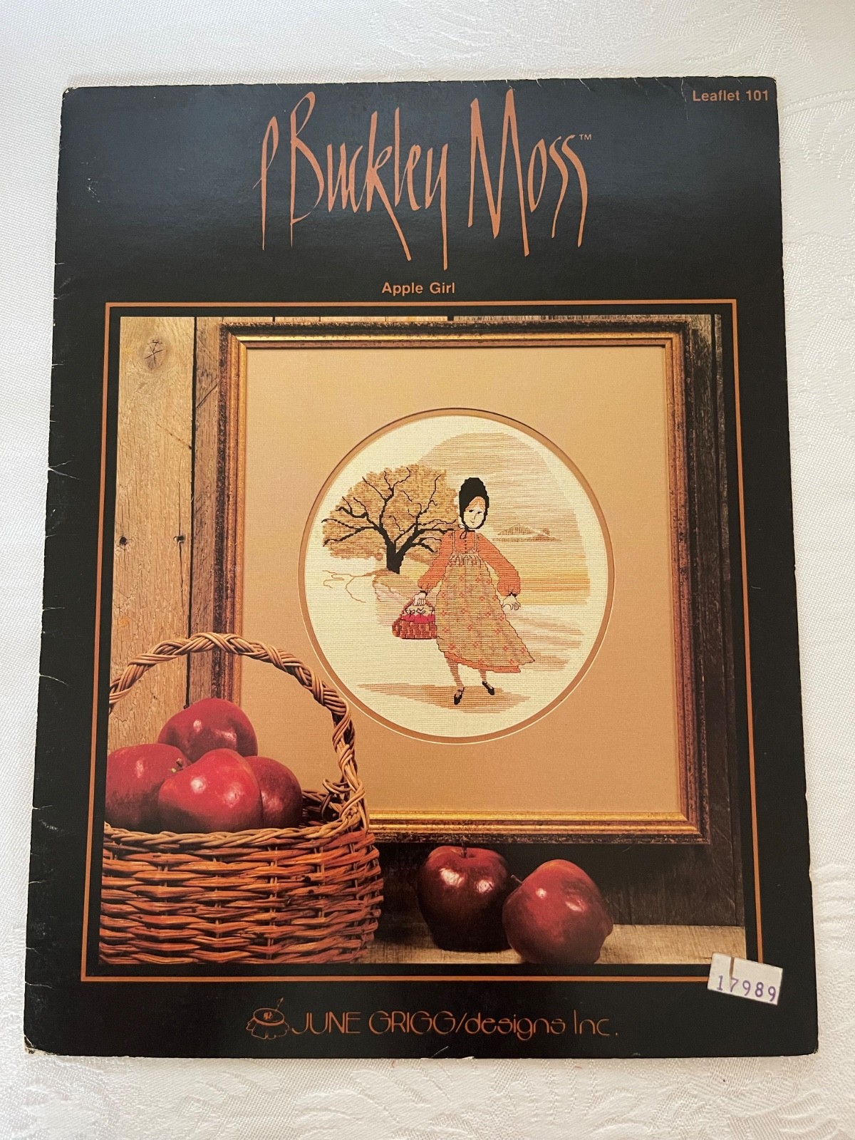 OOP - P Buckley Moss Cross Stitch leaflets - YOU CHOOSE!