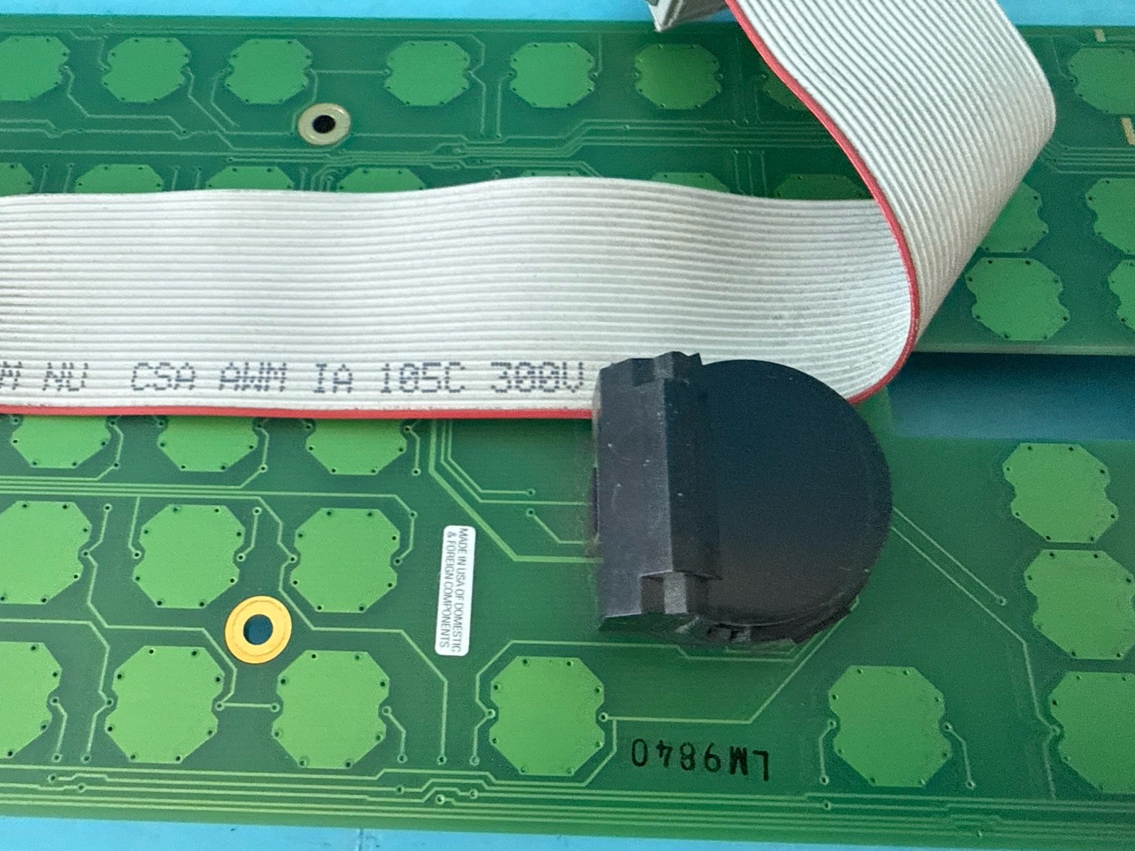 HP 08924-60110 Keypad PCB Control Panel w/ Ribbon Cable – Original HP