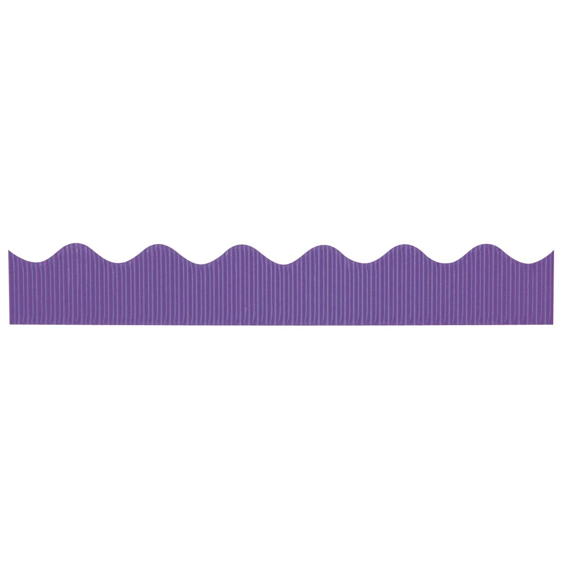 Solid Color Bordette Decorative Borders Deep Purple