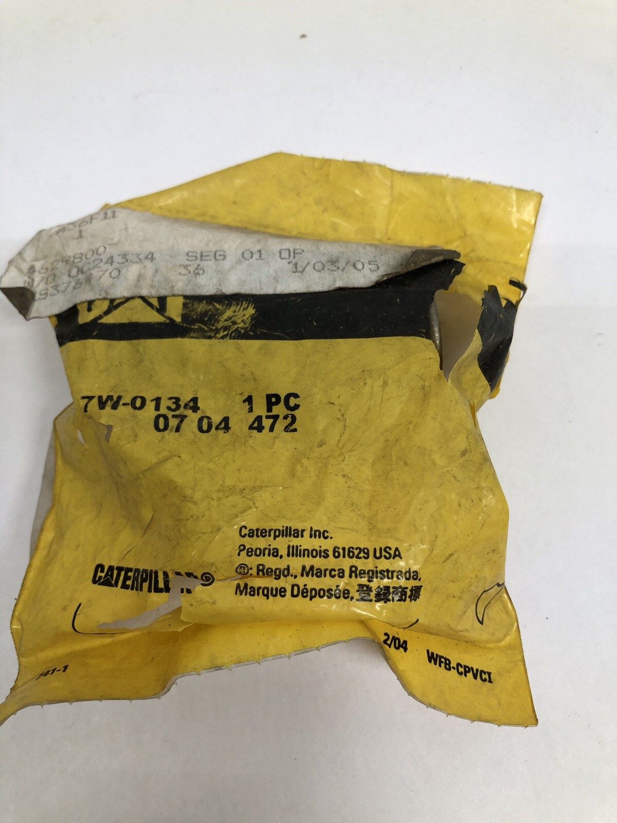 Caterpillar (Cat) 7W-0134 or 7W0134 Spring