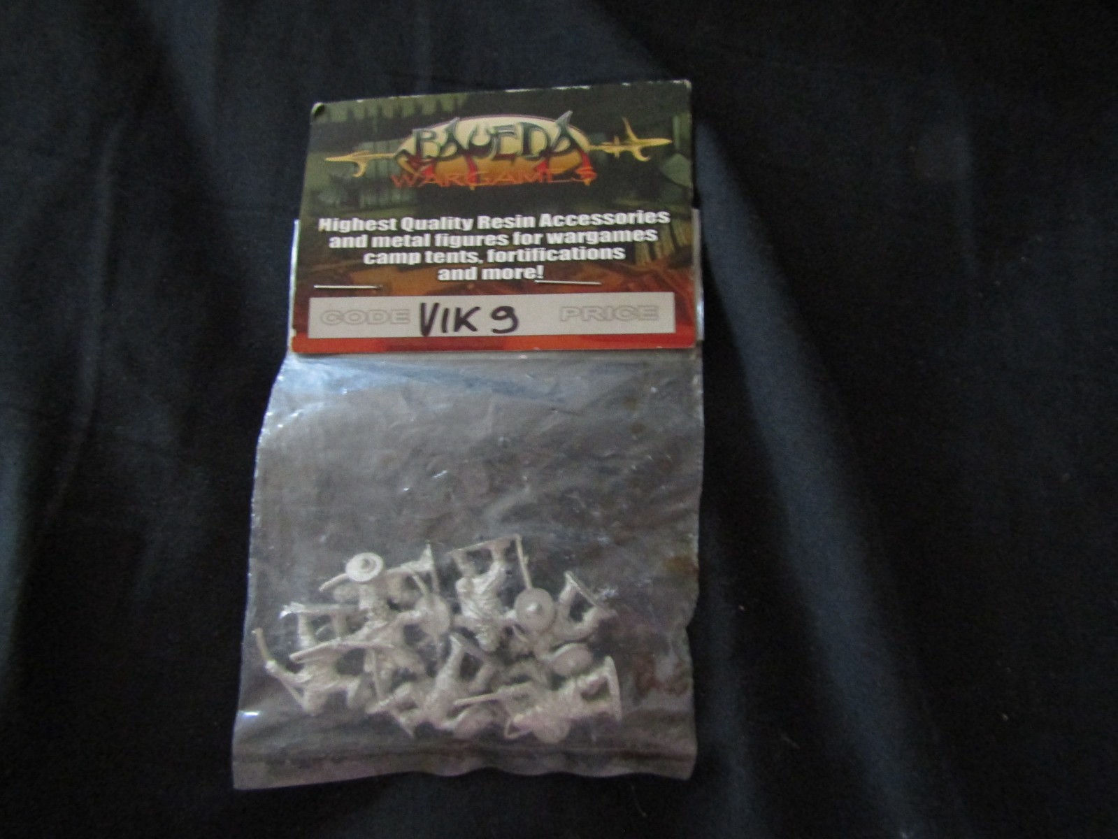 Vintage Baueda  Wargames Metal Figures VOVIK 9 New Old Stock