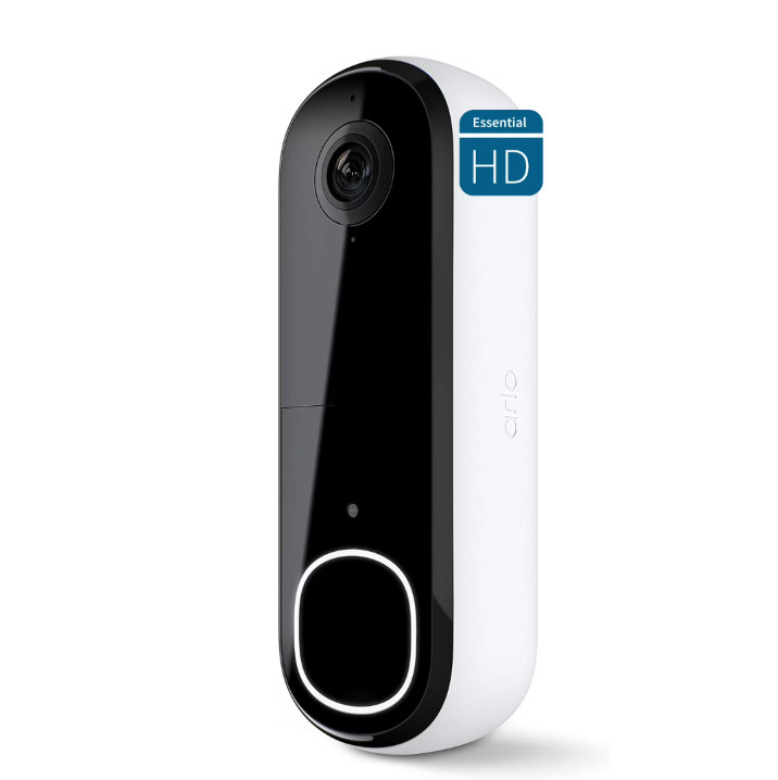 Arlo Video Doorbell HD 2nd Gen Wireless/Wired Option, 2-Way Audio, Night