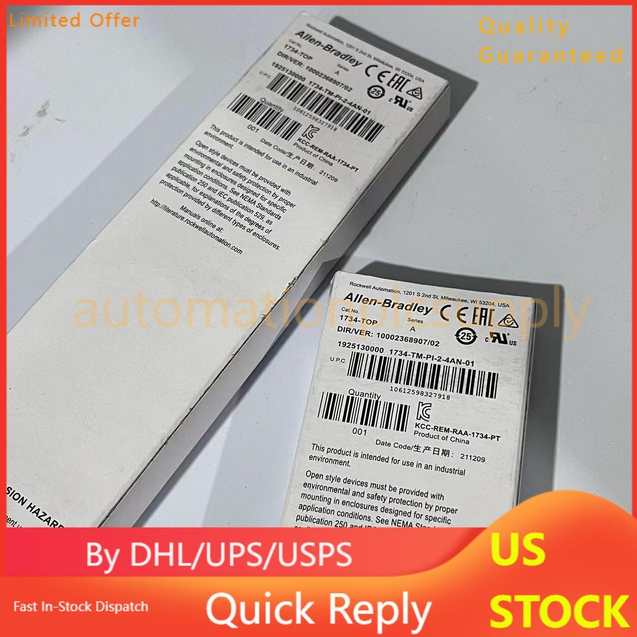 1734-TOP AB POINT I/O Terminal Base 1734TOP BRAND NEW SEALED US Free Tax