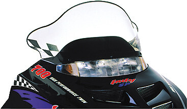 Powermadd Windshield 15in. Tint/Black Checks 11230
