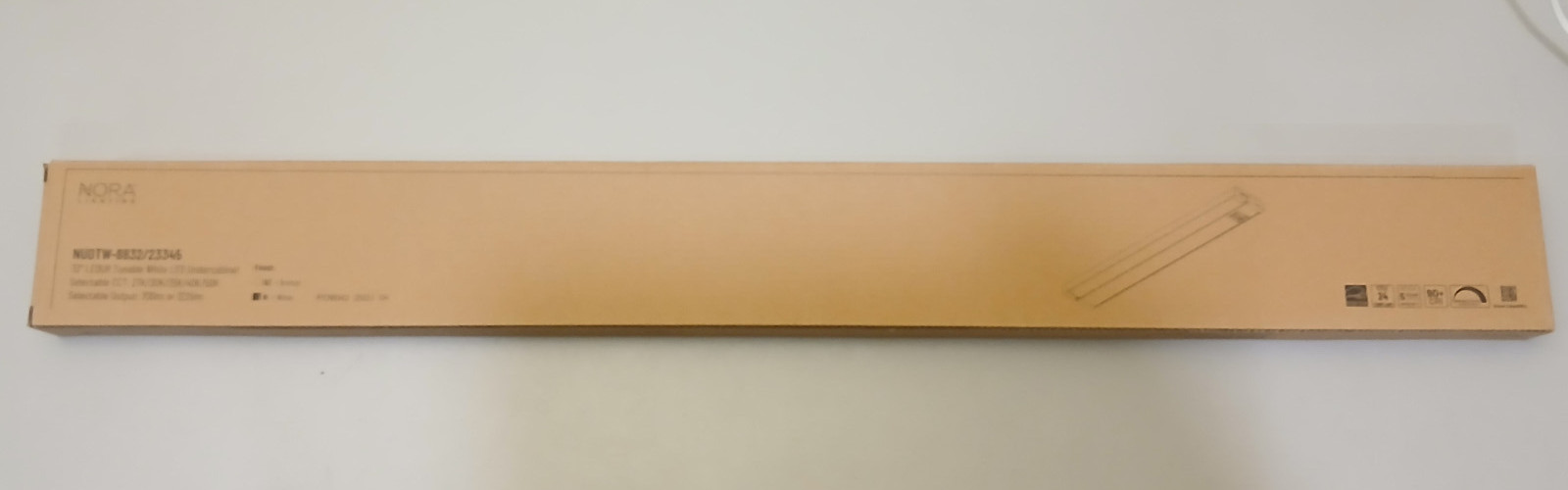 NORA LIGHTING 32" LEDUR TUNABLE WHITE LED UNDERCABINET NUDTW-8832/23345