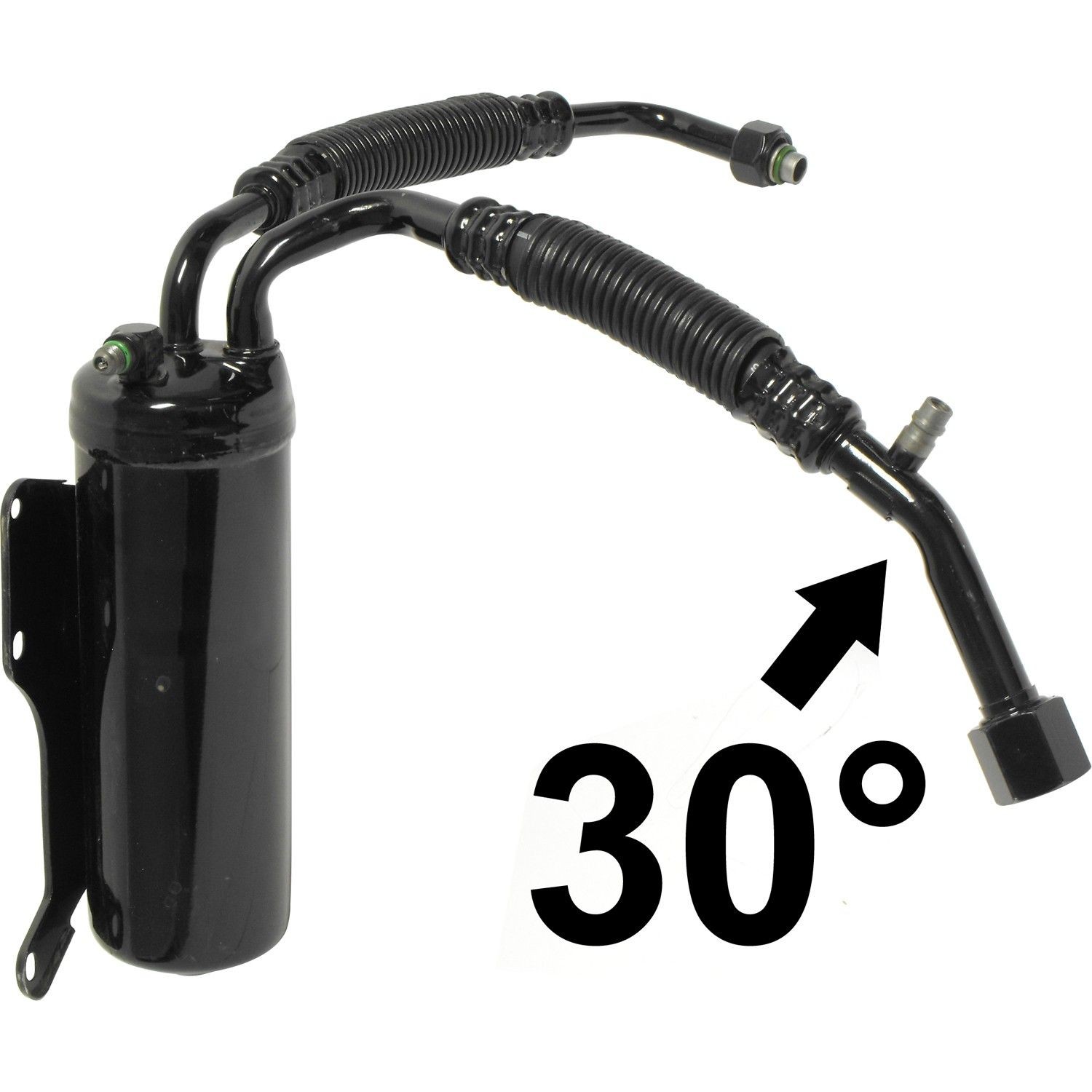 UAC HA 10022C A/C Accumulator with Hose Assembly For Select 97-06 Ford Models