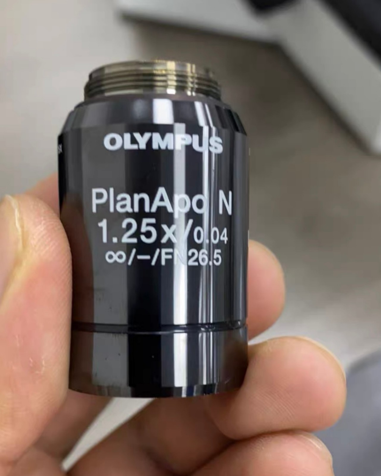 Olympus PlanApo N 1.25×/0.04 UIS2 FN26.5 Microscope Objectives