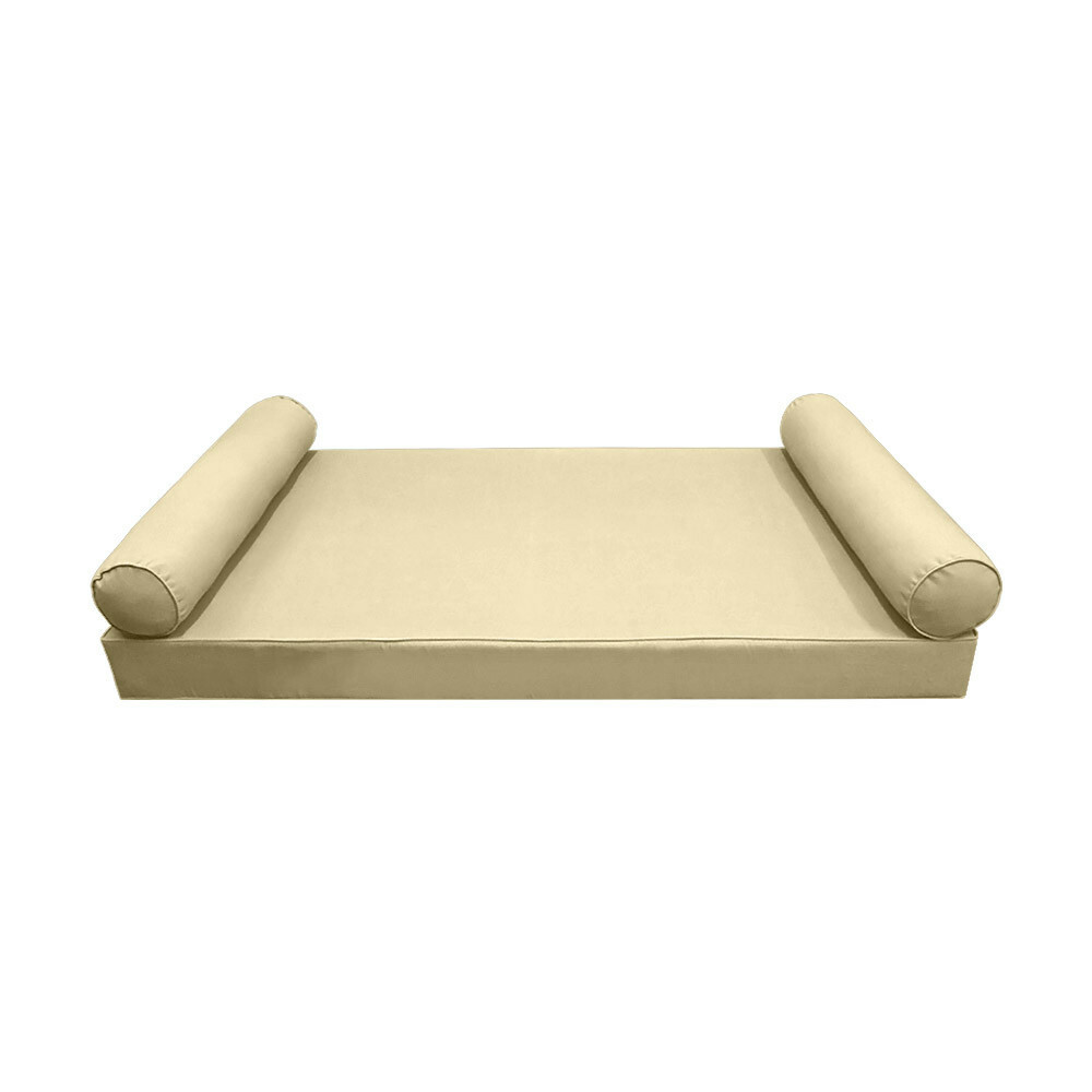 STYLE 5 Mattress & Pillow Daybed Porch Swing Piped Trim Full AD103 |COVERS ONLY|