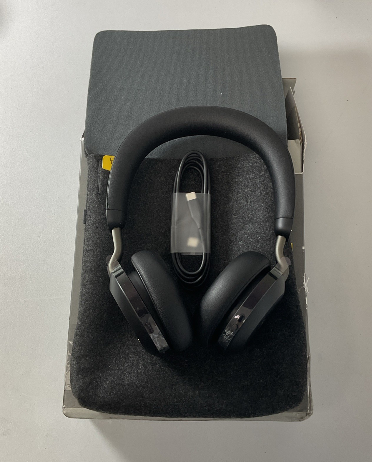Jabra Evolve2 75 Wireless USB-A BT Stereo Noise-Canceling Headset Open Box*