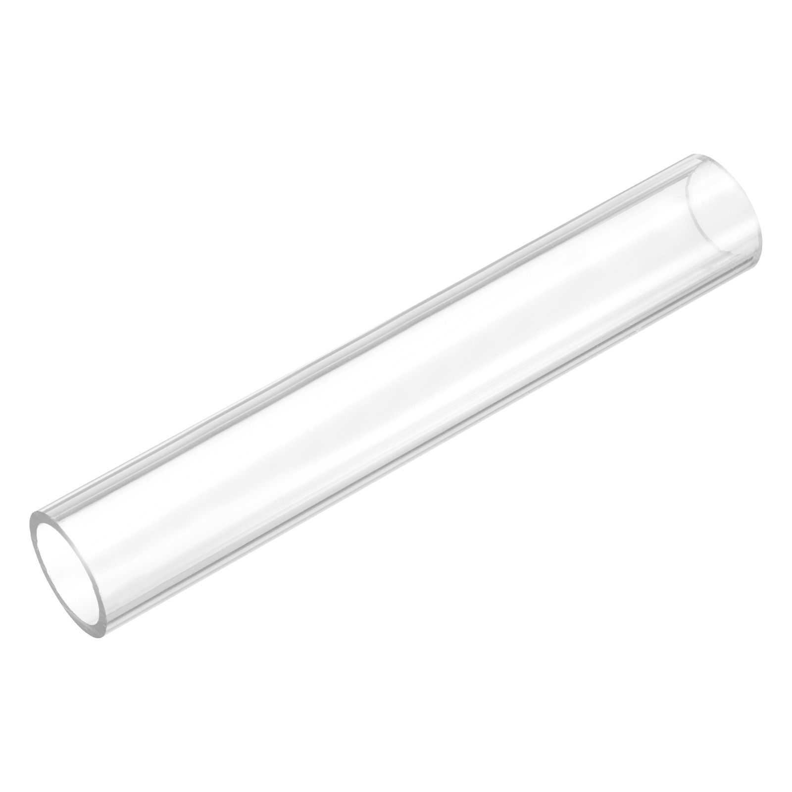Rigid Round Clear Tubing 20mm ID x 26mm OD x 150mm Length Plastic Tube