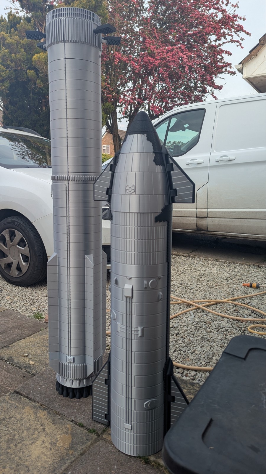 SpaceX space x Starship , 1/64 scale - Massive 2.45 METERS READ DESCRIPTION