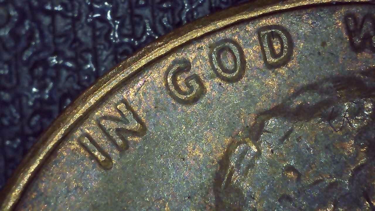 1979 D Lincoln Penny error repunched mintmark