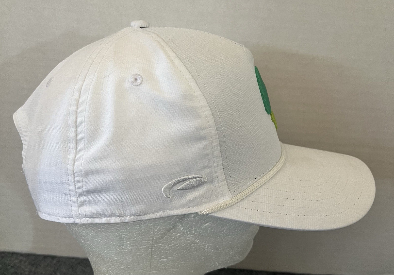 Prologis Golf Hat SnapBack White Logo Braid Embroidered