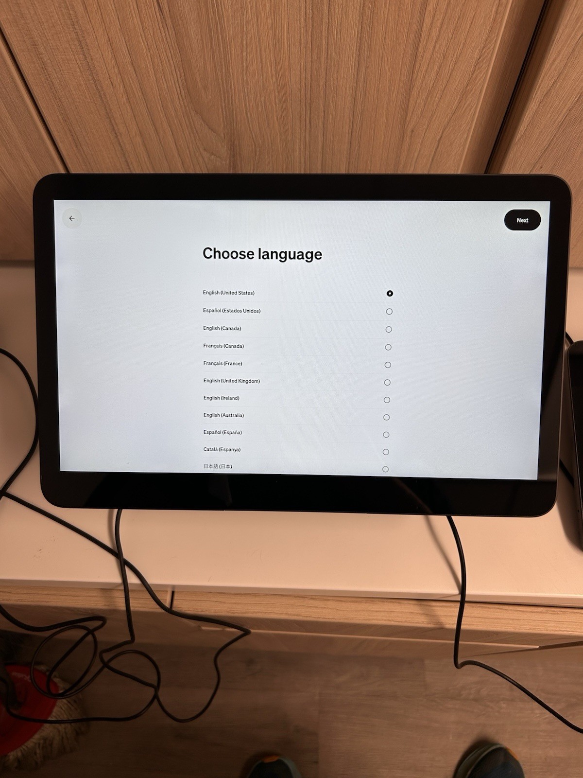 Square Register POS System w/ Customer Display & Power Adapter