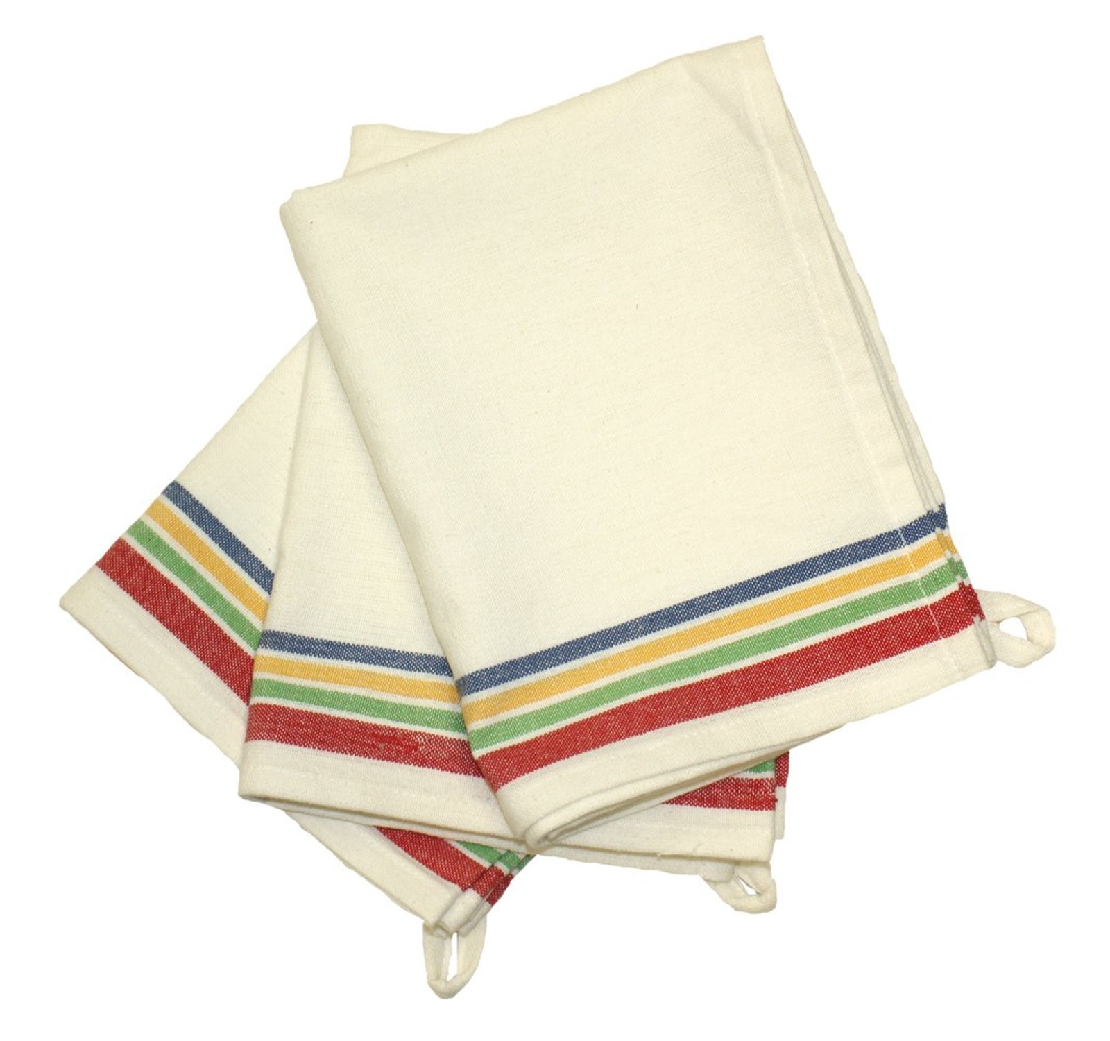 Aunt Martha's 18-Inch by 28-Inch Package of 3 Vintage Dish Towels,Cotton, Mul...
