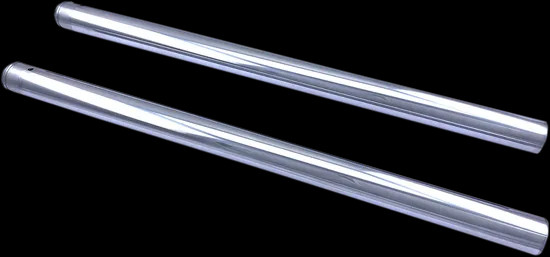 DS Hard Chrome 39mm 24.81in Fork Tube Pair for Harley Low Rider Conv 89-92