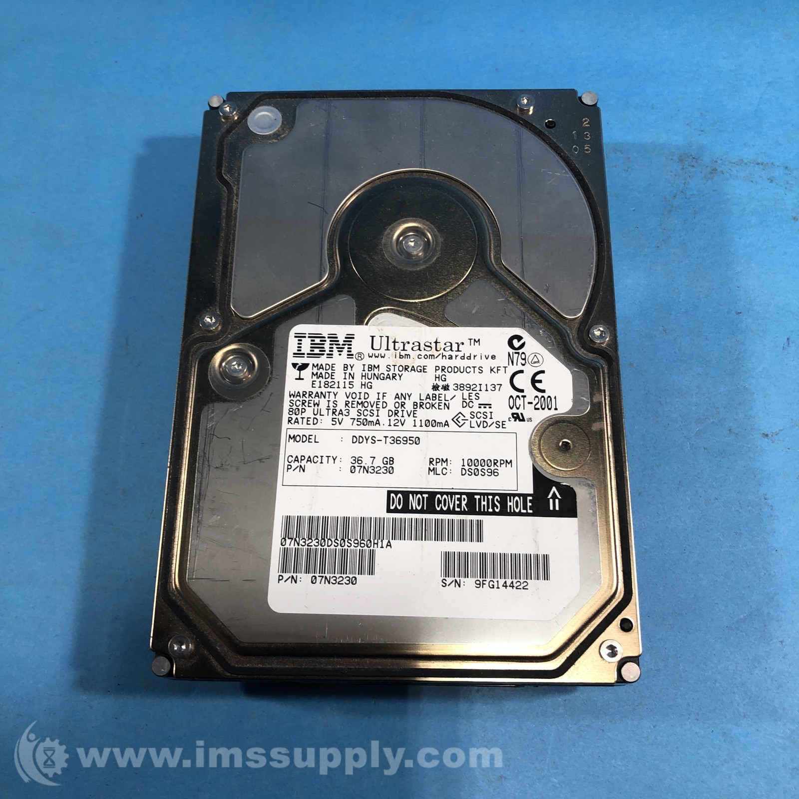 Ibm DDYS-T36950 Hard Drive USIP