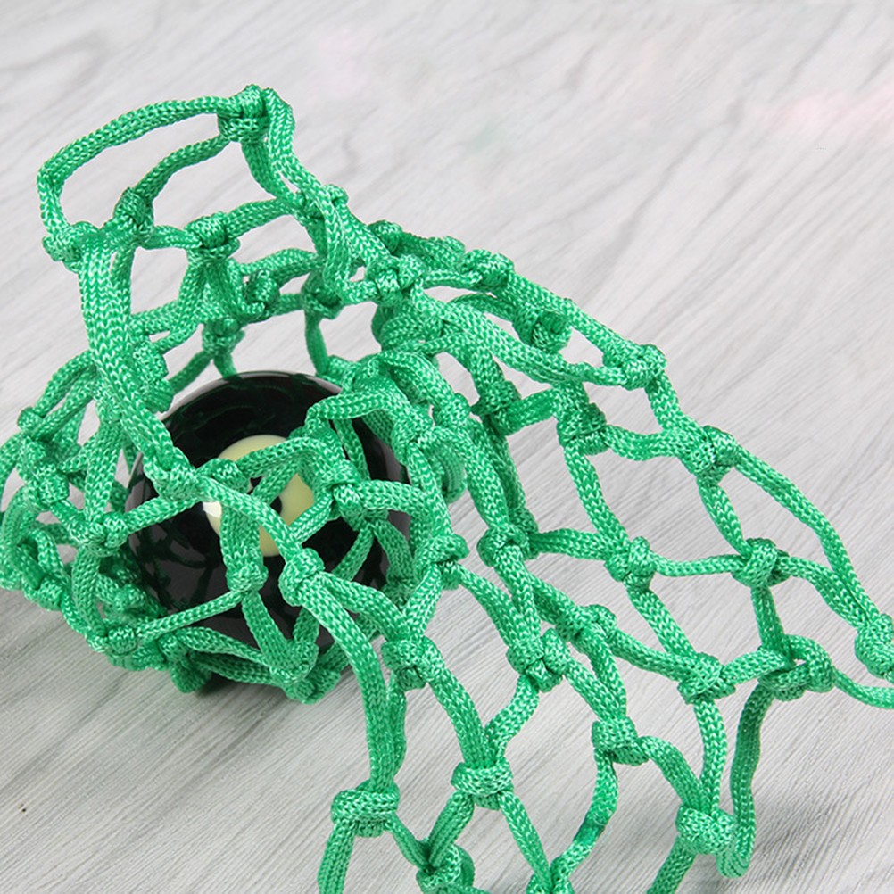 6PCS/Set Nylon For Billiards Table Universal Mesh Bag(Green)